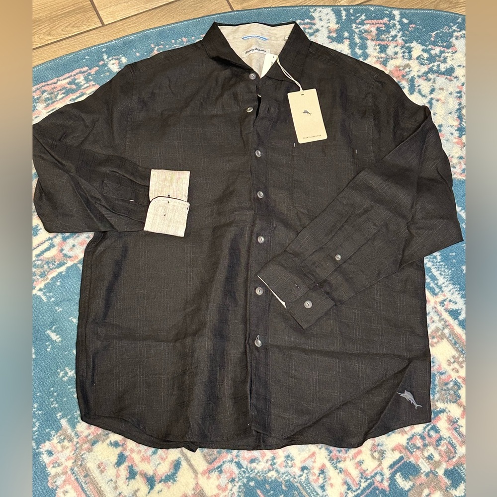 NWT Tommy Bahama Ventana linen shirt